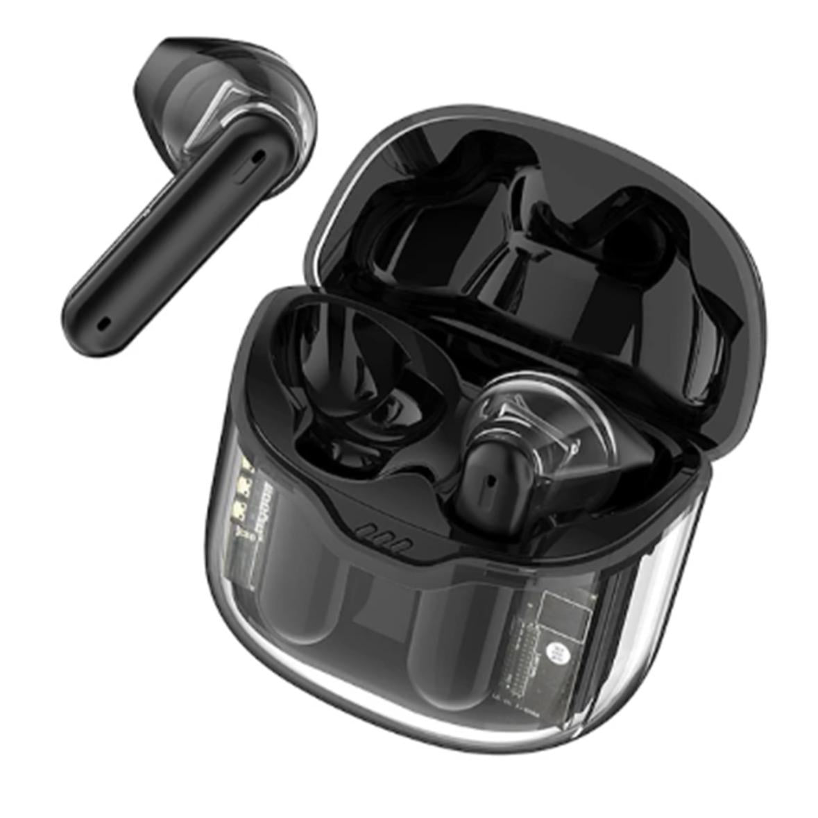 Naked Design True Wireless Headphones TWS Earbuds In Ear Bluetooth 5.3 Ergonomic Design Stereo with Charging Box for Apple Samsung Huawei Xiaomi Everyday Use Traveling Mobile Phone Transparent Design