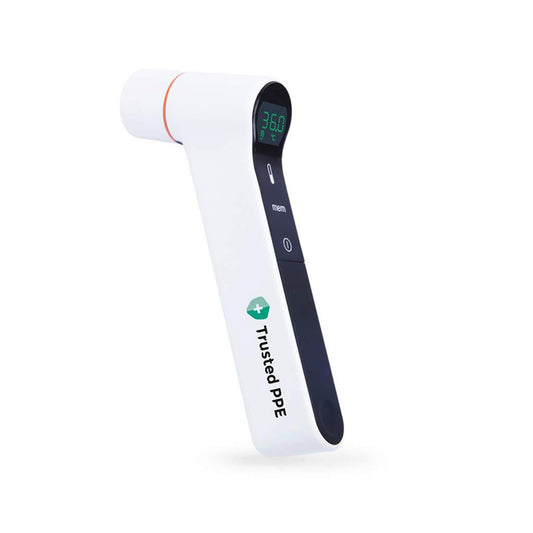 UK Fast Read Digital Thermometer - No-Touch Forehead & Ear (Adults, Kids) - Memory Mode and Instant Reading