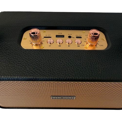Ven-Dens Portable Wireless Speaker – Kilburn Design, Water Resistant, Bluetooth