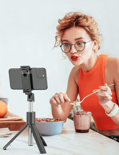 3-in-1 Pro Selfie Stick & Tripod Combo with Remote Control