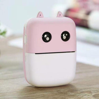 Mini Pocket Rechargeable Printer, Bluetooth Connectivity, 200 DPI Thermal Printing, Multi-Purpose, Use anywhere