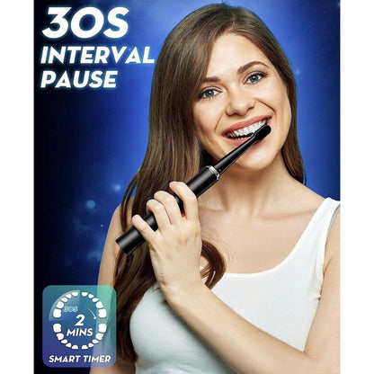 Sonic Electric Toothbrush with 5 Modes and 8 Brush heads, Rechargeable, Timer, IPX7 Waterproof