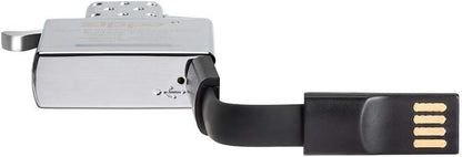 Double Plasma Arc Lighter Insert – USB Rechargeable, Flameless