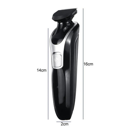 5-in-1 Hair Grooming Kit, Rechargeable Hair Trimmer, Nose Trimmer, Shaver, Beard Styling, Body Grooming, Perfect for Gifting