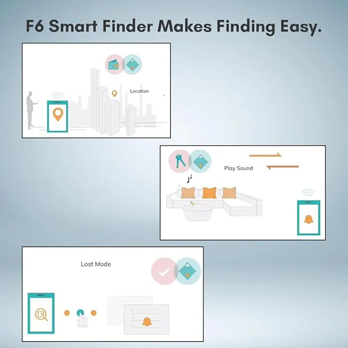 Ven-Dens Bluetooth Locator Tag – Apple Find My, Track Keys, Wallets & Pets