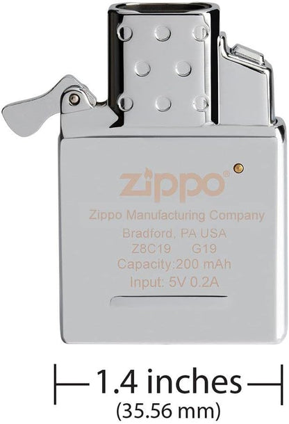 Double Plasma Arc Lighter Insert – USB Rechargeable, Flameless