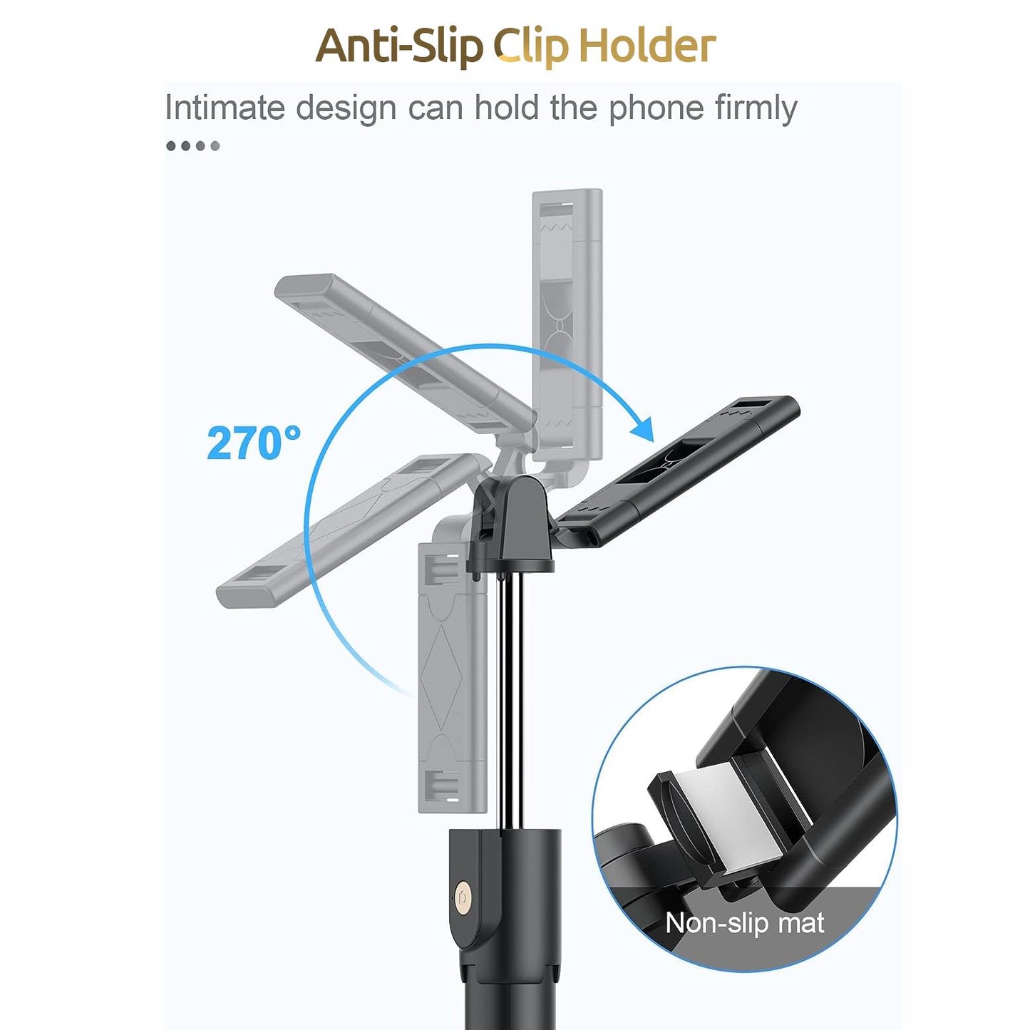 3-in-1 Pro Selfie Stick & Tripod Combo with Remote Control