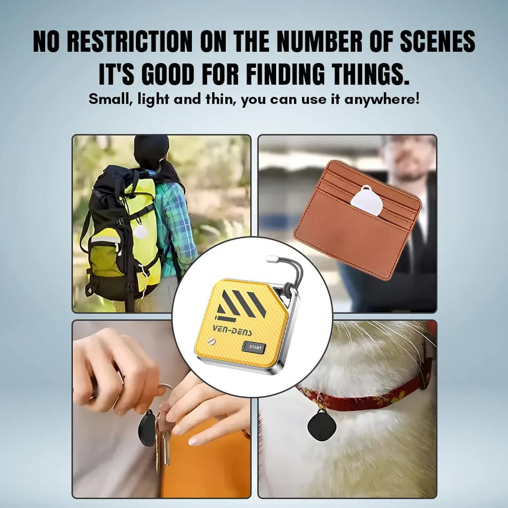 Ven-Dens Bluetooth Locator Tag – Apple Find My, Track Keys, Wallets & Pets