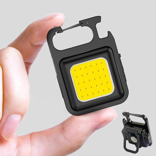 COB Mini Magnetic Headlight for Bikes with Multifunction, 4 Modes, Versatile Features, Strong Aluminium Body