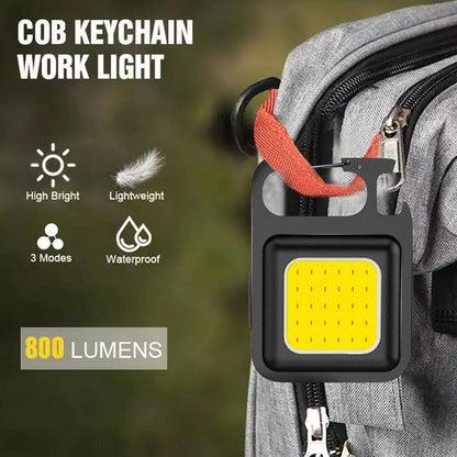 COB Mini Magnetic Headlight for Bikes with Multifunction, 4 Modes, Versatile Features, Strong Aluminium Body