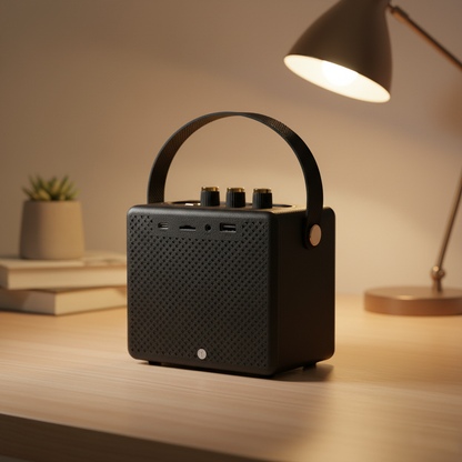 Ven-Dens Wireless Speaker – Small, TWS Pairing, Water Resistant, Bluetooth