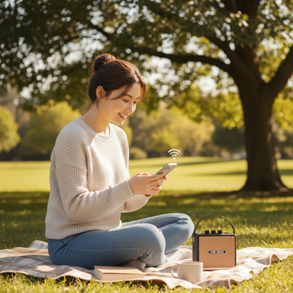 Ven-Dens Wireless Speaker – Small, TWS Pairing, Water Resistant, Bluetooth