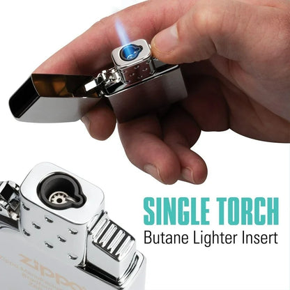Single Jet Flame Torch Lighter Insert – Butane, Windproof
