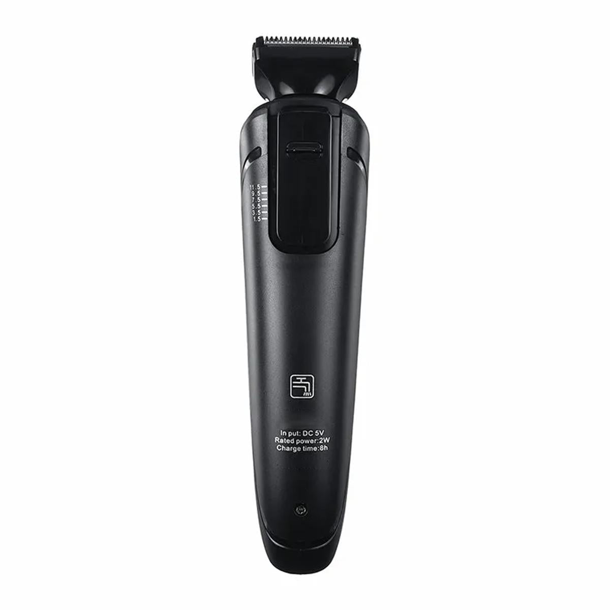 5-in-1 Hair Grooming Kit, Rechargeable Hair Trimmer, Nose Trimmer, Shaver, Beard Styling, Body Grooming, Perfect for Gifting