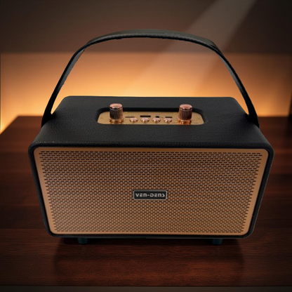 Ven-Dens Portable Wireless Speaker – Kilburn Design, Water Resistant, Bluetooth