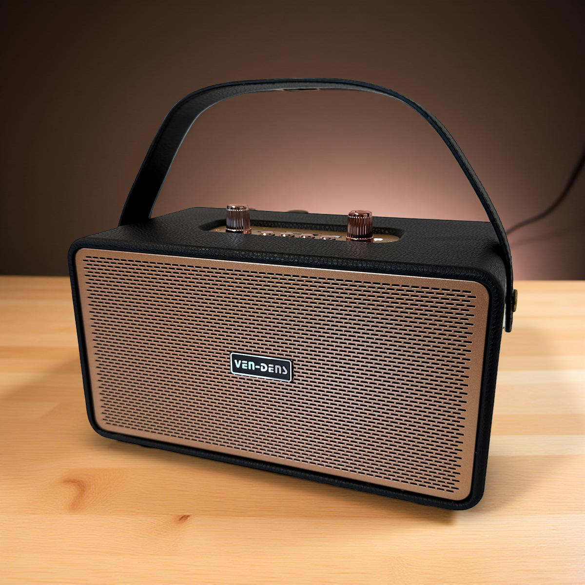 Ven-Dens Portable Wireless Speaker – Kilburn Design, Water Resistant, Bluetooth