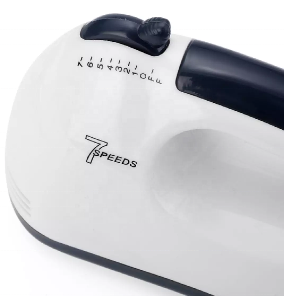 Infapower Electric Hand Mixer – 7 Speeds, 4 Attachments for Whisking & Baking